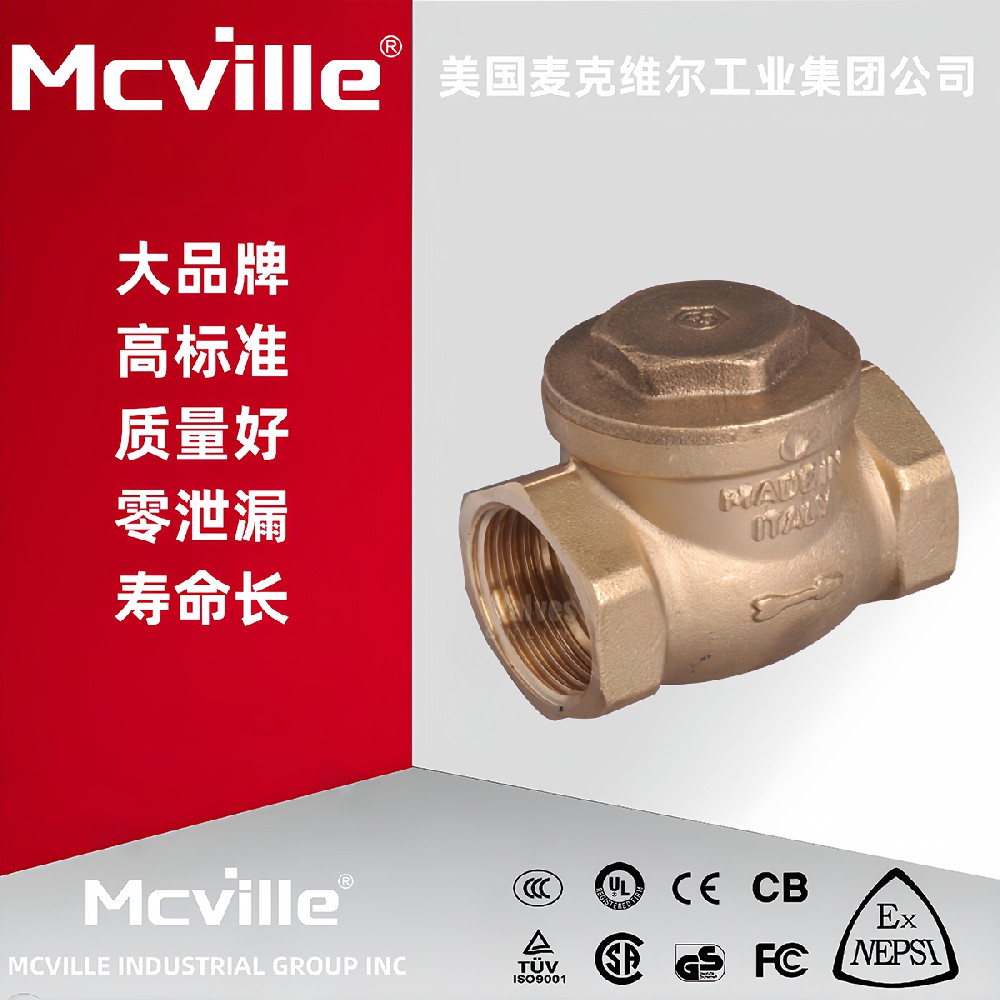 进口黄铜止回阀性能和原理